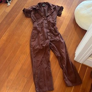 Big Bud Press Shortsleeve Jumpsuit Fudgesicle size Large